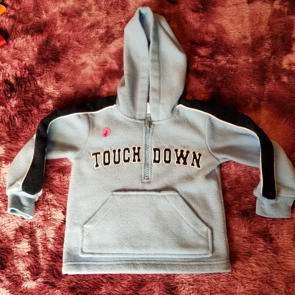 18m Touchdown fleece Hooded sweatshirt